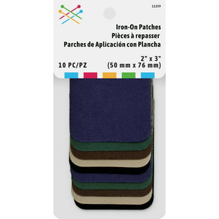  MECCANIXITY 20Pcs Iron on Patches for Clothing Repair Fabric  Repair Patches Iron-On Mending Fabric Dark Green 4.9x3.7 for Clothes,  Pants, Bags Hole Repairing and Decoration