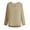 H375 Khaki, variant on Curuila Mens T-Shirt Long Sleeve Solid Color V Neck Pullover For Men Loose Fit Casual Tops Black Size L