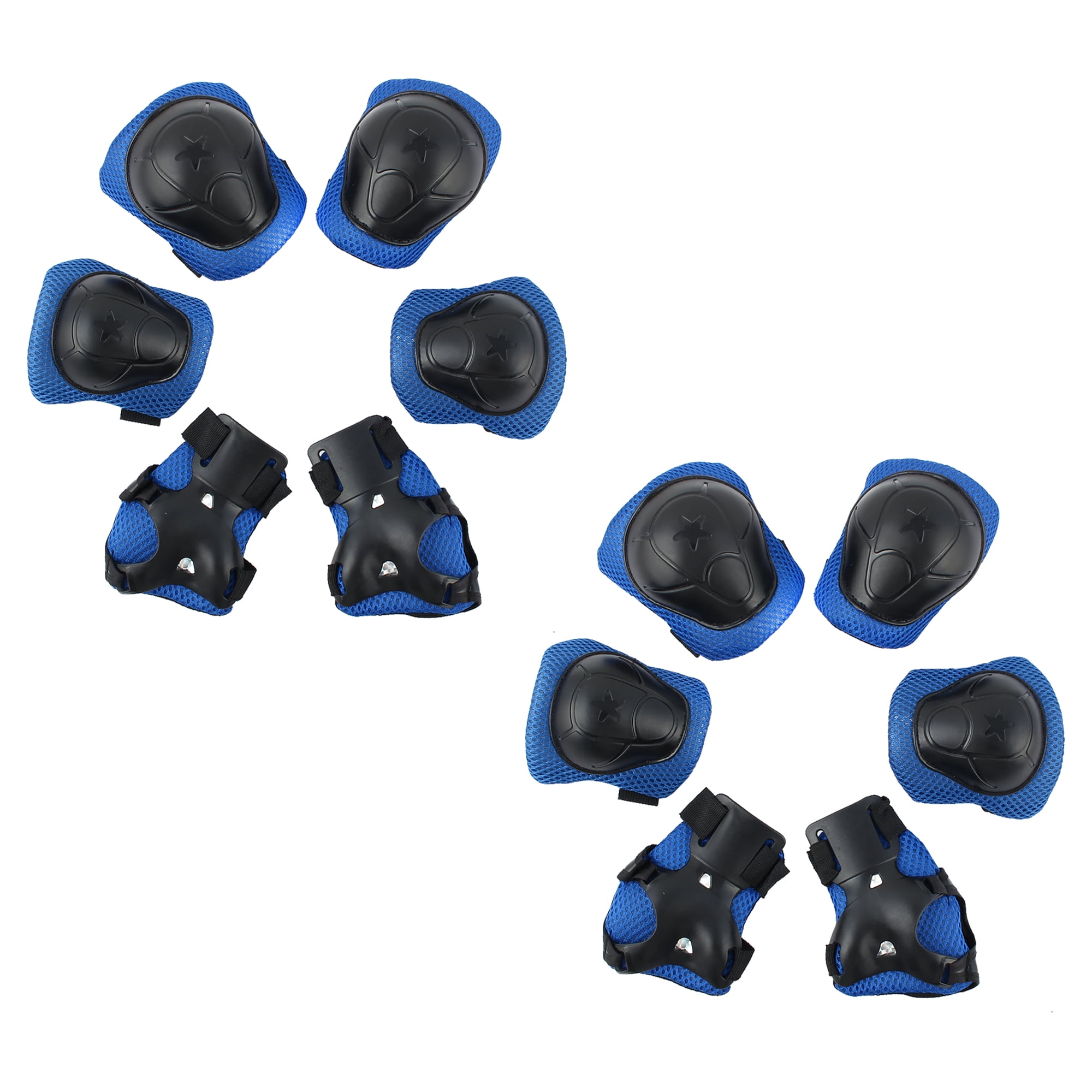 2 Set Universal Motorcycle Bicycle Roller Blading Wrist Elbow Knee