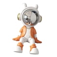 thumbnail image 2 of yotijay Astronaut Ornament Desktop Ornament Cake Topper Art Crafts Decorative Statue, 2 of 9