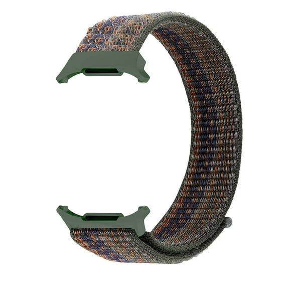 Dwitch Fashion Nylon Watch Band Compatible for Samsung Galaxy Watch Ultra Band 47mm, Soft Breathable Nylon Bands Sport Replacement Straps fits for Samsung Watch Ultra 47mm Women Men,Dark Green