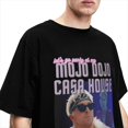 thumbnail image 4 of Camiseta de algodón puro para hombre y mujer, camisa de manga corta con estampado de JoJo Dojo, ropa de Casa, talla grande, novedad, 4 of 4