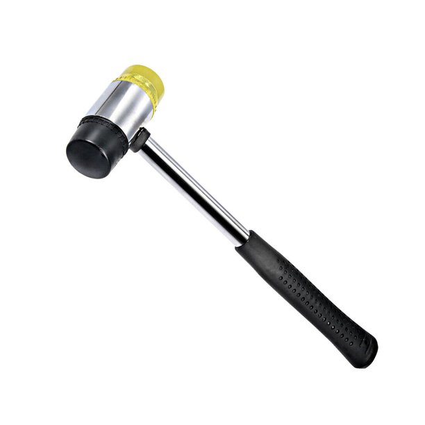 Replaceable Double Face Rubber Nylon Soft Hammer Mallet, 40mm Walmart