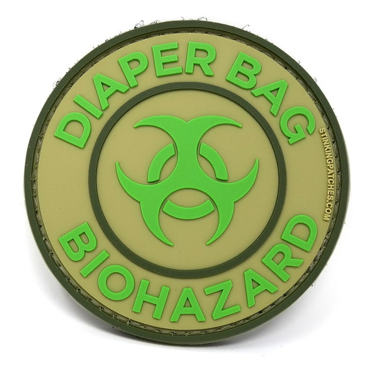 PVC Morale Patches, Hook & Velcro Backed