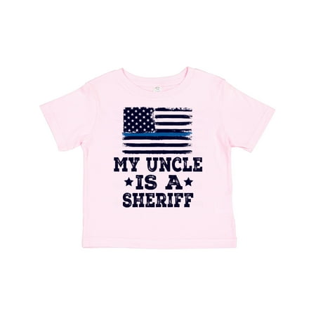 

Inktastic Uncle is a Sheriff Law Enforcement Gift Toddler Boy or Toddler Girl T-Shirt