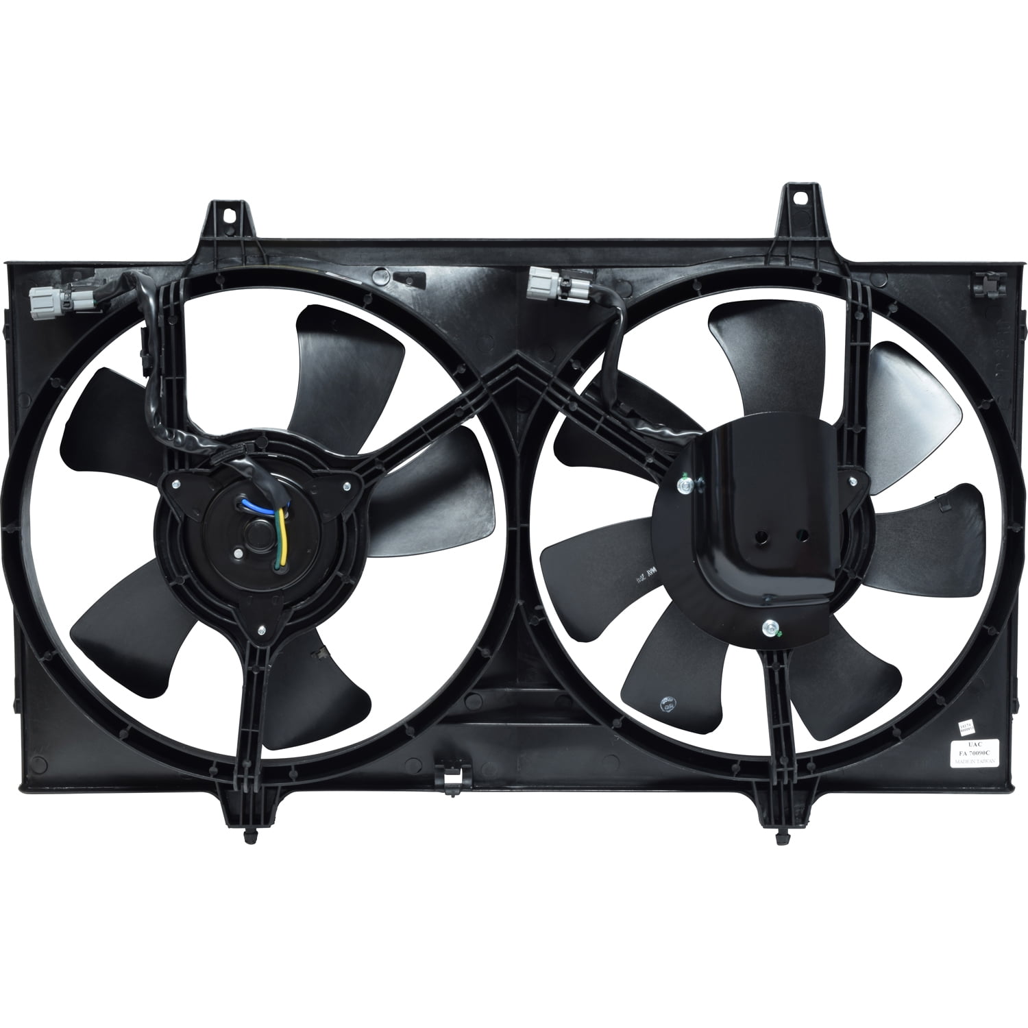 Dual Radiator and Condenser Fan Assembly RadiatorCondenser Fan Assy
