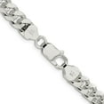 thumbnail image 3 of Primal Silver Sterling Silver 7.35mm Domed Curb Chain, 3 of 4