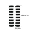 thumbnail image 2 of INSPIRE CHIC Women's 1 Pair Knitted Gloves Winter with Thumb Hole Y2K Cute for Christmas Black-White, 2 of 6