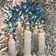 thumbnail image 6 of Northlight 7" Silver Wreath with Candles Christmas Tree Topper - Clear Lights, 6 of 6