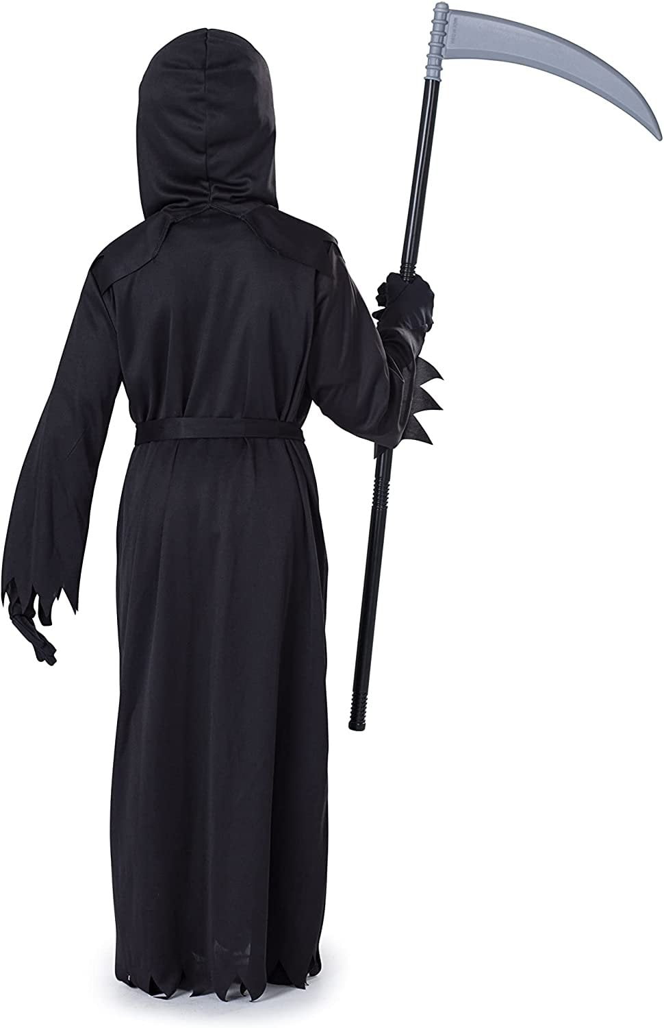 Dress Up America Sensenmann-Kostüm Für Kids – Gruseliges Halloween-Outfit Mit Umhang, Maske & Sense