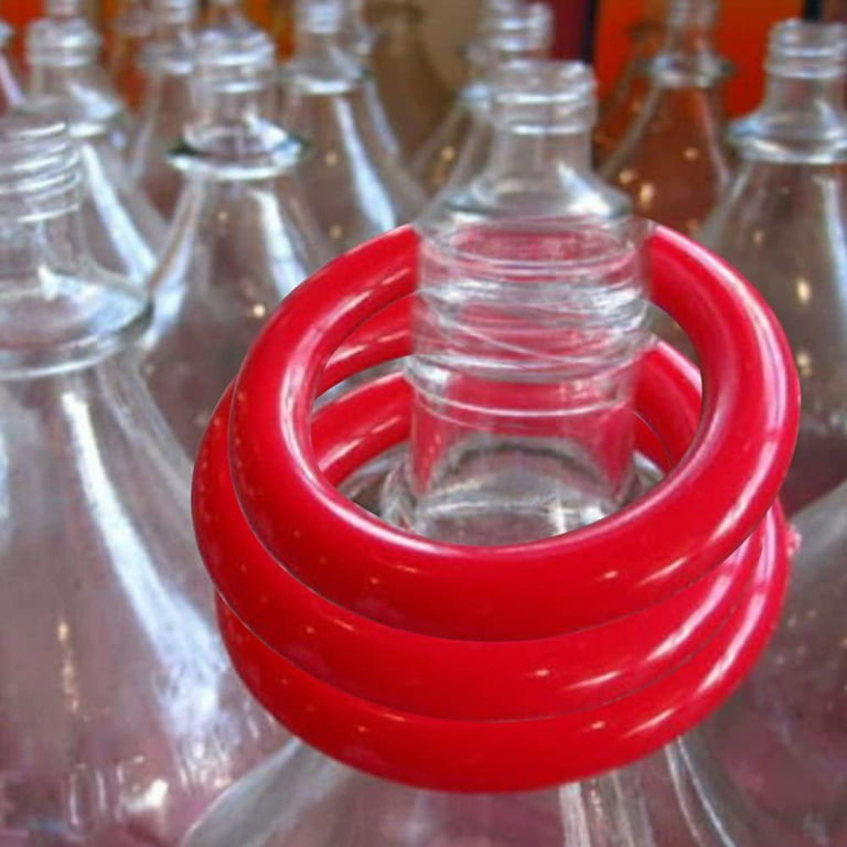 12 Pieces Ring Toss Rings for Bottles Red Plastic Rings for Ring Toss  Plastic Bottle Ring Toss Game Carnival Games Wine Toss Rings Small Fun  Target