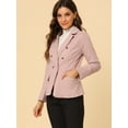 thumbnail image 2 of INSPIRE CHIC Veste en Denim Décontractée pour Femme à Revers, Manches Longues, avec Poches, 2 of 6