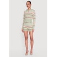 thumbnail image 2 of Women's Striped Drawstring Shorts, 2 of 4