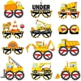 thumbnail image 4 of Decoración de fiesta de cumpleaños de construcción, excavadora de ingeniería, Tractor, vehículo, placa de papel, taza, suministros de globos de ingeniería, 4 of 5
