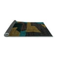 thumbnail image 2 of Ahgly Company Indoor Round Oriental Light Blue Modern Area Rugs, 8' Round, 2 of 4