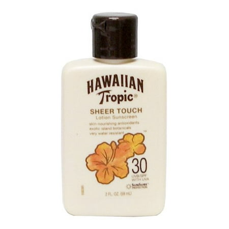 Hawaiian Tropic Sheer Touch 30 UVB/SPF Sunscreen Lotion 2oz Each
