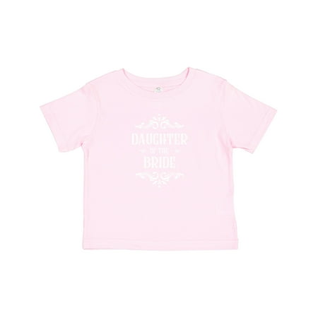 

Inktastic Daughter of the Bride in White Gift Toddler Toddler Girl T-Shirt
