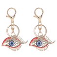 thumbnail image 3 of Porte-clés Pendentif, Oeil Strass Porte-Clés Design Unique pour Sac, 3 of 8