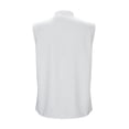 thumbnail image 6 of KBZDBZC Summer Tops for Women 2024 Summer Loose Slim Fashion Sleeveless Top Ladies Shirt Women’S Blouse Tshirt Women Womens Shirts (White,XL), 6 of 6