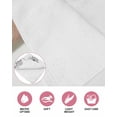 thumbnail image 6 of Black Dandelion Kitchen Dish Towels for Drying Dishes Set of 2, Spring Country Modern Minimalist Flower Waffle Weave Microfiber Hand Tea Bathroom Towels Quick Dry & Absorbent Towel 15.7x23.6, 6 of 7