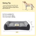 thumbnail image 6 of U by Bedsure SupportMax Extra Thick Orthopedic XL Dog Bed for Extra Large Dogs, 6 of 9