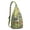 Olive-green-29, variant on Waterproof Hiking Sling Backpack for Women – Lightweight Crossbody Bag with Adjustable Strap, Chest Bag for Travel & Outdoor Adventures – Horse Print, Retro Rainbow Design, Cute Pony Lover Bag