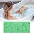 thumbnail image 5 of Unique Bargains 1 Pc Honeycombs Rectangular Bath Sponge Body Scrubber Cyan, 5 of 6