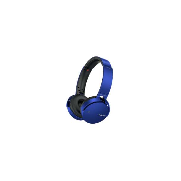 Sony Mdr Xb650bt L Blue Extra Bass Bluetooth Headphones Walmart Com Walmart Com