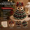 thumbnail image 5 of Crochet Animal Christmas Tree DIY Kit, Handmade Ornament Set with Pearl, Beginner Friendly, Christmas Decorations Gifts for Family, 5 of 7
