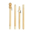 thumbnail image 3 of Evergreen American Flag with Wooden Flag Pole  & Bracket Kit, 3 of 3