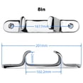 thumbnail image 4 of CENL 316 Stainless Steel Boat Rope Guide Line Cleat for Yacht and Marine Decks, 4 of 8