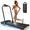 Pink, variant on Treadmill 2 in 1 for Home/Office,Patbrela 300 Lbs Walking Pad Treadmill with HandleBar,Under Desk Treadmill,LED Display & Remote Control