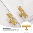 thumbnail image 4 of 2 Sets Drawer Pulls Door Handle Vintage Knob Decorative Cabinet Simple Decorate, 4 of 6