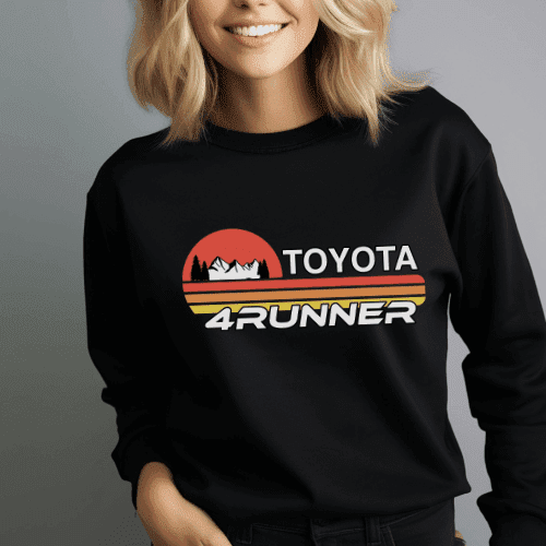 Toyota 4Runner Long Sleeve Tee Shirt Officially Licensed Gear