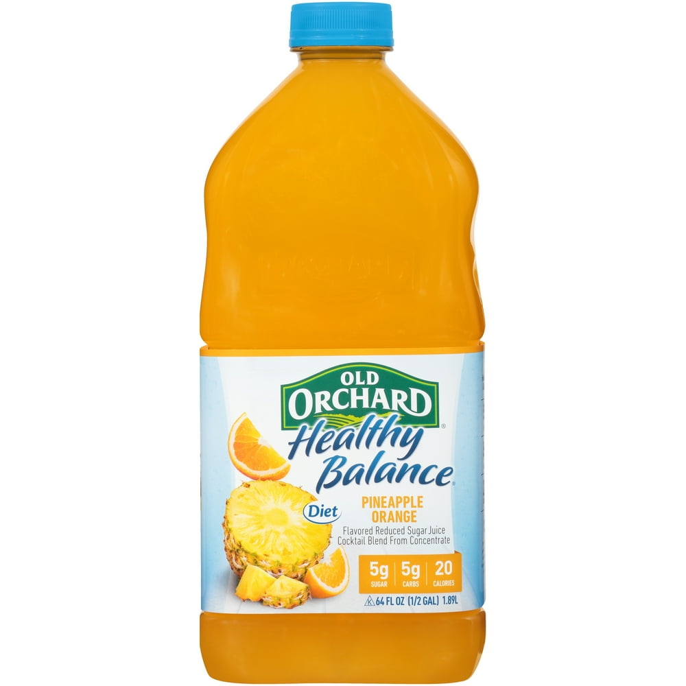 Old Orchard® Healthy Balance® Diet Pineapple Orange Juice Cocktail 64