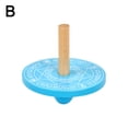 thumbnail image 1 of Educational Wooden Spinning Top - Classic Design, Safe Rounded Corners, Promotes Exploration and Social Skills, 1 of 1