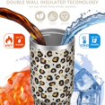 thumbnail image 3 of Camouflage 30oz Handheld Travel Tumbler with Handle – Double Wall Stainless Steel Insulated Cup, Flip Straw Lid, Leak-Proof & BPA-Free for Hot and Cold Drinks – Durable Coffee & Juice Mug White, 3 of 6