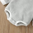 thumbnail image 2 of Aayomet Baby Bodysuit Sets Unisex Babies' Short-Sleeve Bodysuits, Multipacks,Gray 12-18 Months, 2 of 5