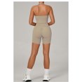 thumbnail image 5 of SKQIT Workout Sets for Women 2 Piece Seamless Halter Sports Bra Scrunch Butt Impact Shorts Gym Yoga Outfits, 5 of 7