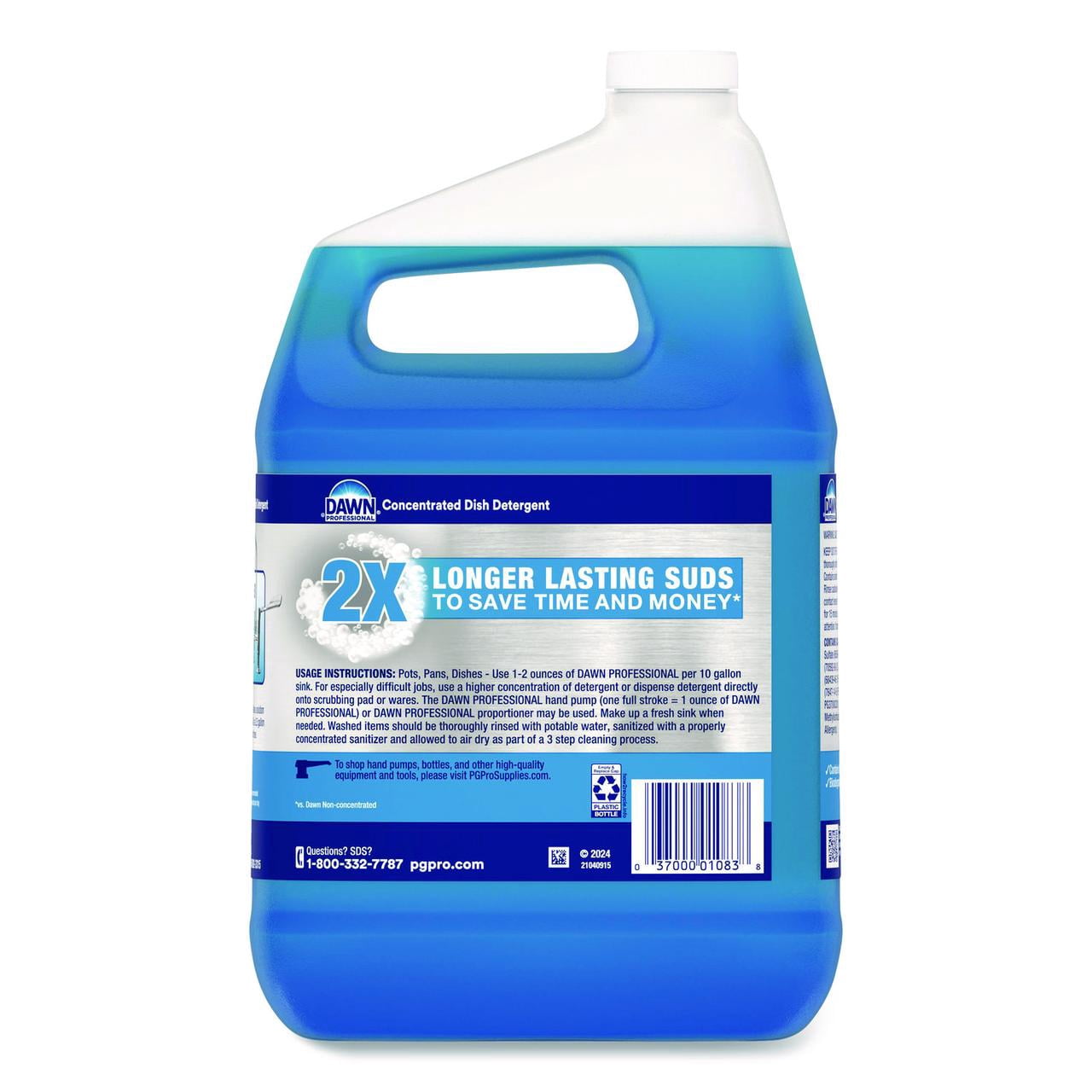 Professional Manual Pot and Pan Dish Detergent in Original Scent 1 Gallon
