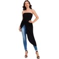 thumbnail image 1 of Blusa Elegante asimétrica para Mujer con Hombros Descubiertos, Parte Delantera y Lisa, Alta y Baja, Rojo Rosa, S negro (Deep Black) CH negro (Deep Black) CH Xishao ropa, 1 of 2