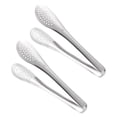 thumbnail image 4 of WHAMVOX  2 Pcs Stainless Steel Barbecue Tongs Cooking for Kitchen Silver, 4 of 7