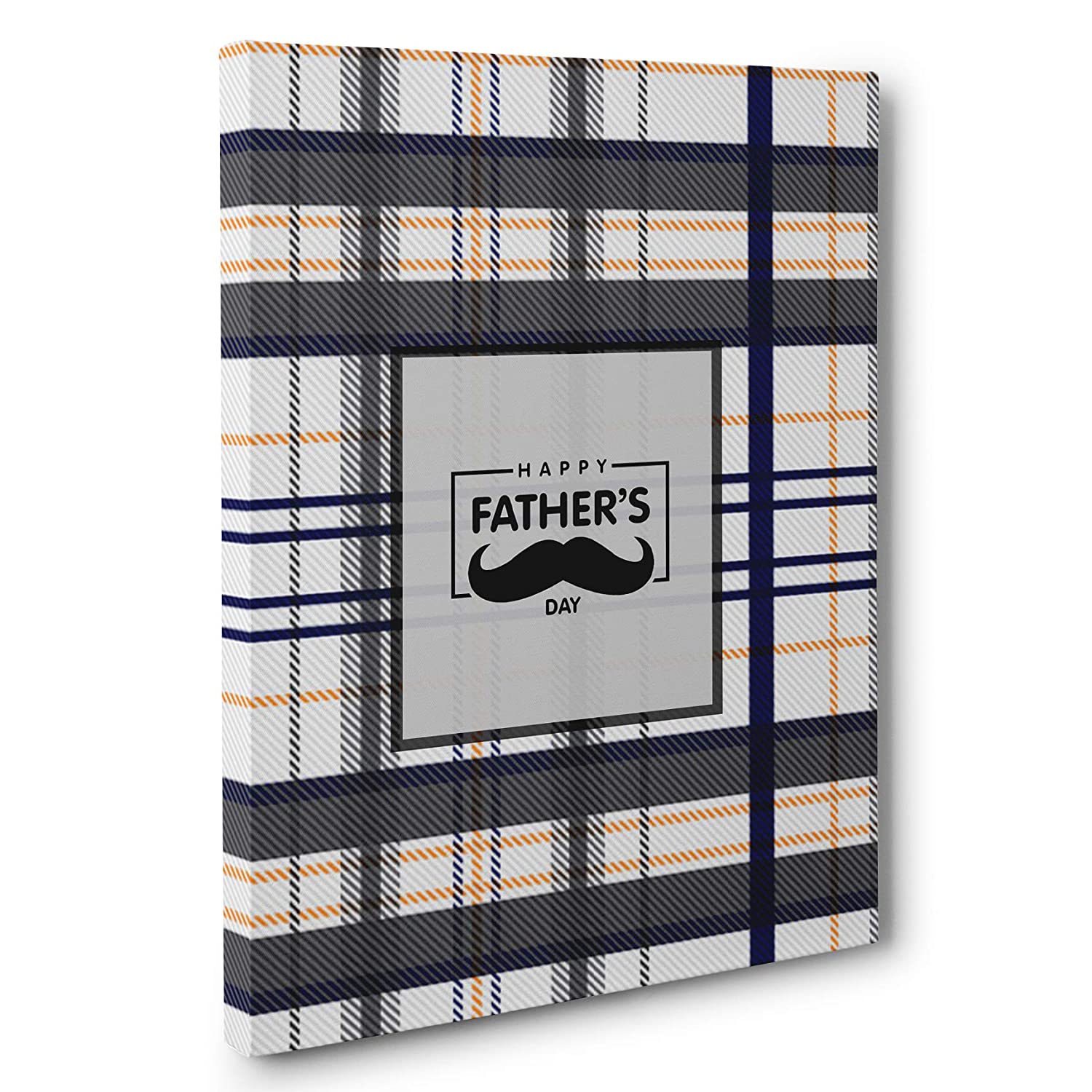 Father S Day Plaid Canvas Wall Art Walmart Com Walmart Com