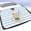 thumbnail image 1 of Parasol para coche, cubierta para parabrisas delantero, protección solar y aislamiento térmico, cubierta de verano para parabrisas, cubierta para las cuatro estaciones, tela gruesa, 1 of 7