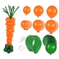 thumbnail image 4 of AMLESO Carrot Shape Latex Balloon DIY Easter Balloons Set for Celebrations Proposal, 4 of 8