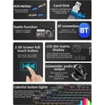 thumbnail image 3 of TFixol Single Din Car Stereo Receptor 1 Din Reproductor de MP3 TFixol  jugador de coche, 3 of 7