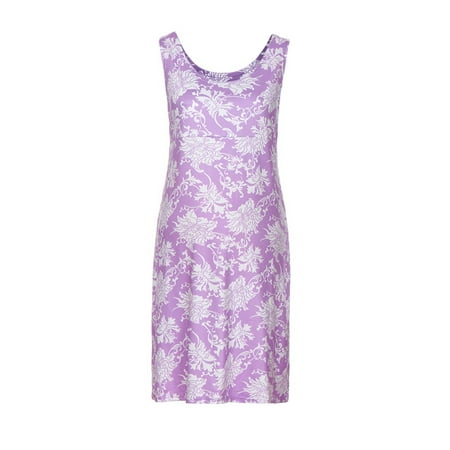 

TAIAOJING Women s Sleeveless Nursing Dresses Pregnancy Floral Print Dress Maternity Sleeveless Sundress Clothing