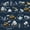 Truck 13, variant on Erosebridal Watercolor Police Car Twin Quilt Set for Boys Men, Blue Cartoon Star Twin Coverlet Set, 2pcs