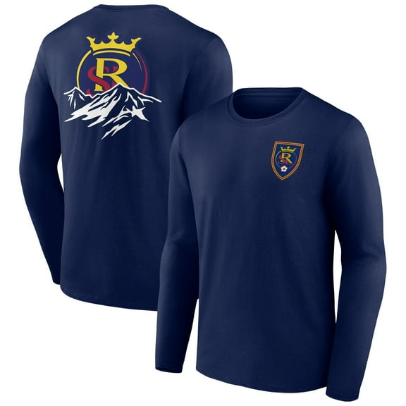 Men's Navy Real Salt Lake Team Hometown Collection Long Sleeve T-Shirt