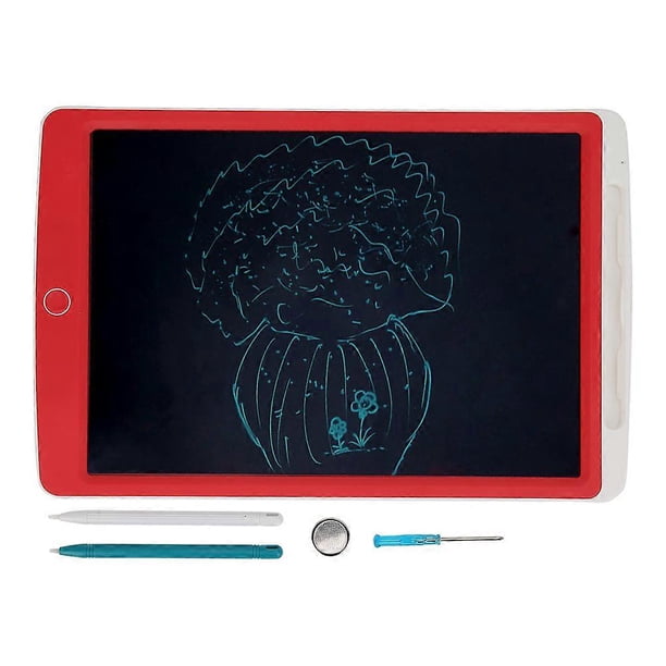 Portable Electronic LCD Writing Tablet Pad Children Drawing Writing Board Sketchpad Toy GiftRed